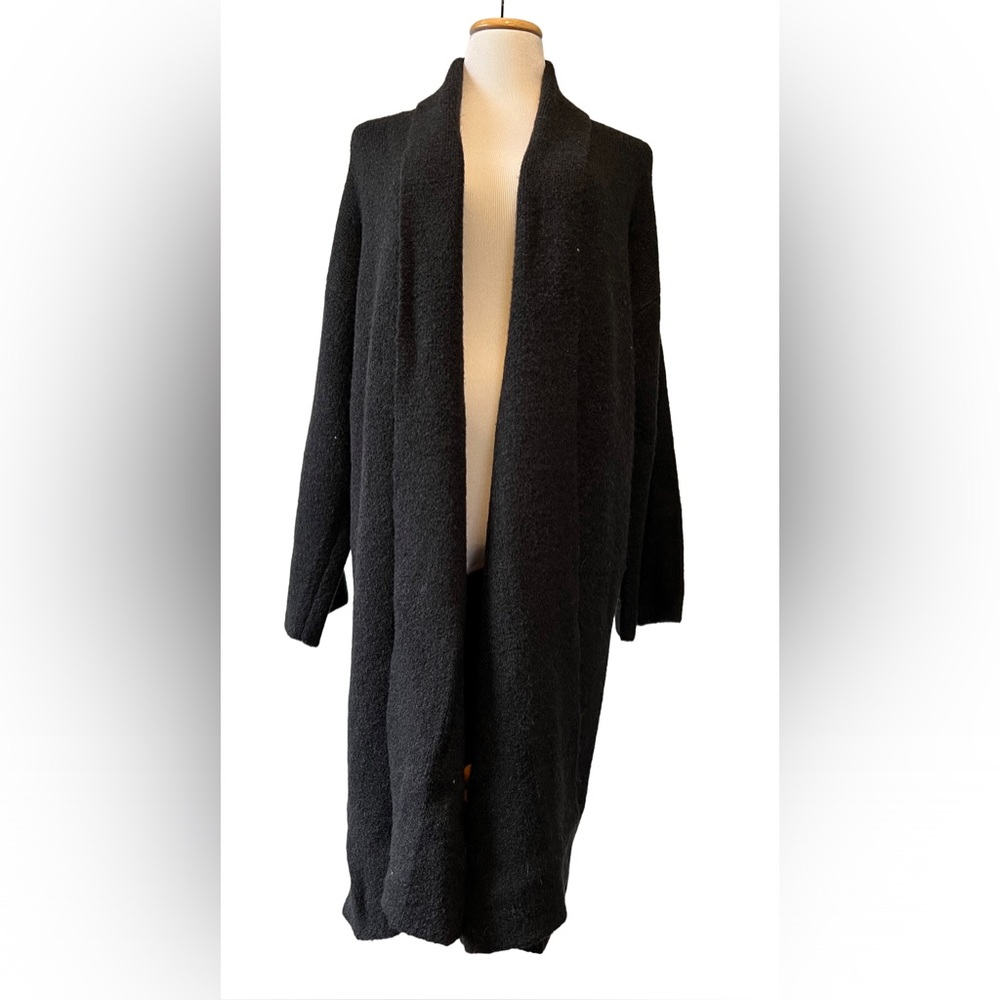 Open Front Coatigan Sweater XL ~ A New Day Black